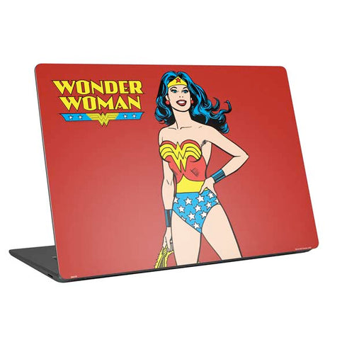 DC Comics Wonder Woman Classic Art Pose Universal Laptop 12in (9.8 x 6.8in) Skin